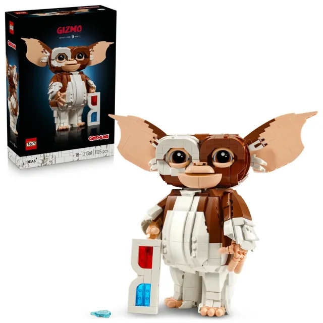 【LEGO 樂高】Ideas 21361 小精靈：Gizmo(魔怪玩偶 居家擺設 玩具 積木)
