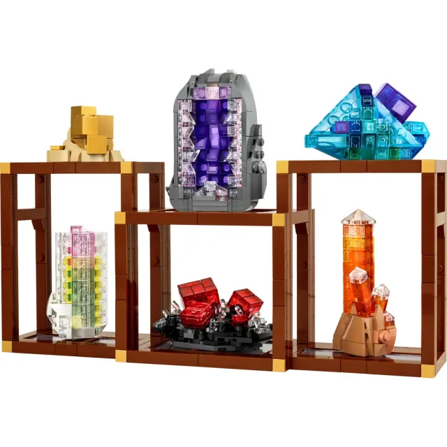 【LEGO 樂高】Ideas 21362 礦物集錦(禮物 居家擺設 玩具 積木)