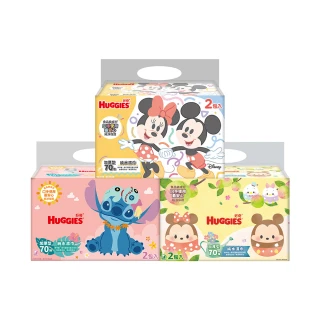 【HUGGIES 好奇】純水濕巾迪士尼厚型70抽X18包/箱(迪士尼限定版/怪獸電力公司)