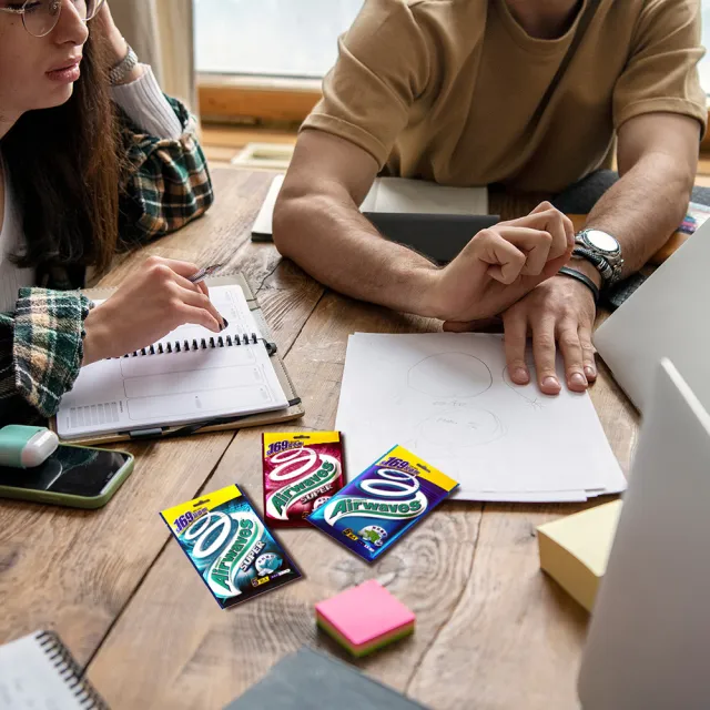 【Airwaves】超涼無糖口香糖 超涼薄荷 28g*5入*4組(提神/口氣清新)