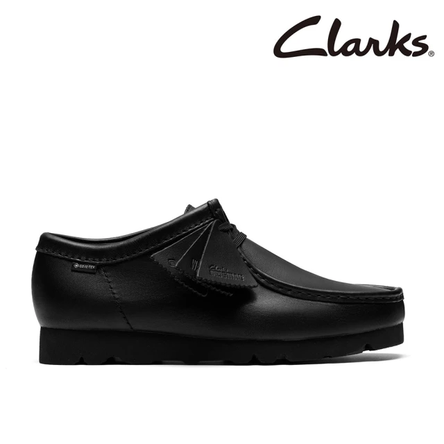 【Clarks】男鞋 Wallabee GTX Originals系列 GTX防水袋鼠鞋 休閒鞋 防水鞋(CLM83074R)