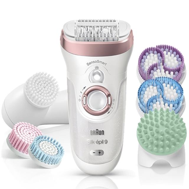 【德國百靈BRAUN】智淨Spa美體刀-附潔膚儀(SES9970)