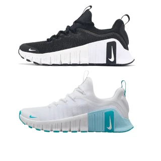 【NIKE 耐吉】運動鞋 訓練鞋 W NIKE FREE METCON 6 女鞋 健身 訓練 運動 黑白藍粉 多款(FJ7126-001&)