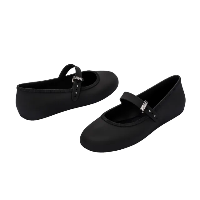 【Melissa】圓頭素面瑪莉珍鞋(黑色)