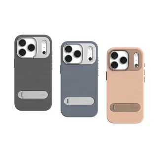 【moshi】Kameleon 可立式磁吸皮革保護殼 for iPhone 17 Pro Max(兼容MagSafe 手機殼)