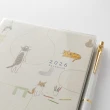 【MIDORI】《2026 Pocket Diary 手帳 - 小貓咪 》B6 週間橫式