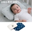 【GIO Pillow】超透氣護頭型嬰兒枕 枕套2入組 S/M號任選(寶寶枕頭 新生兒枕頭 防扁頭護頭枕 可水洗枕)
