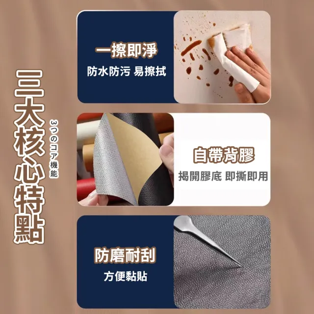 【MINT嚴選】沙發皮革修補貼片 皮革修補貼片 11色可選/40*200cm(沙發皮革修補貼片 皮革修補貼片)