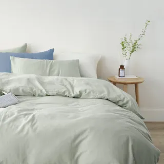 【hoi! 好好生活】賴床包-雙層紗素睡雙人四件組(多款可選)