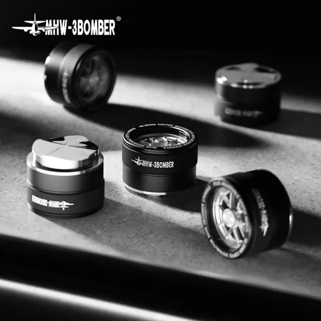 【MHW-3BOMBER】馭系列無級布粉器-58mm通用(無級式調節咖啡布粉器 義式粉錘)