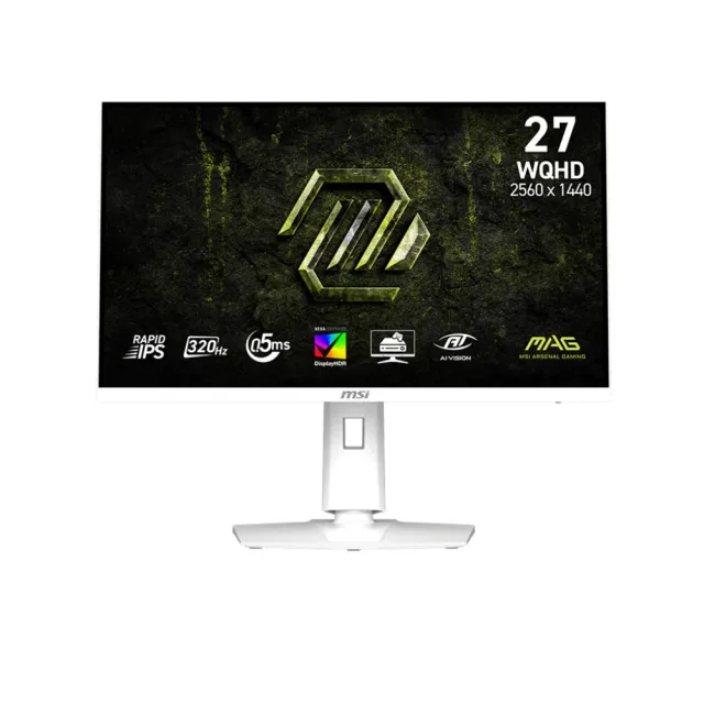 【MSI 微星】MAG 274QRFW X32 27型 IPS WQHD 320Hz 2K 電競螢幕(HDR400/Adaptive-Sync)