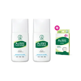 【曼秀雷敦】Acnes多效抗痘UV潤色隔離乳SPF50(30g / 2入)