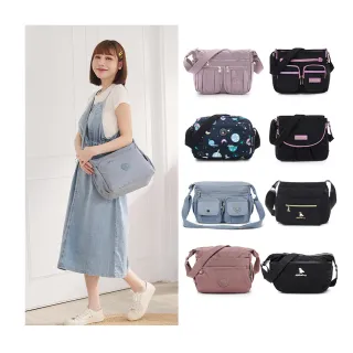 【冰山袋鼠】聖誕獨家-防潑水多夾層休閒包/斜背包/側背包/包包/女包-共15款