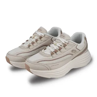 【LOTTO】NUVOLA 2 運動鞋 健走鞋 慢跑鞋 休閒鞋 女鞋 米 咖啡(LT5AWR9531)