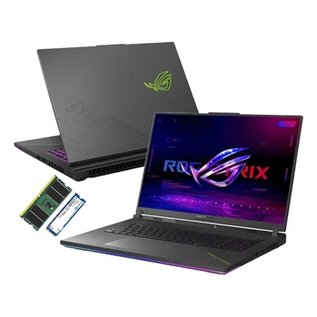 【ASUS】升級附16G+1TB組★18吋R9 GeForce RTX 5070電競筆電(G814PP-0034C8940HX-NBL/R9-8940HX/16G/1TB)