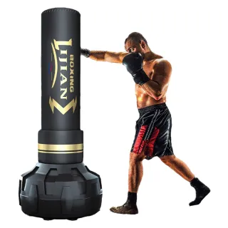 【利健】拳擊立式沙袋 搏擊沙包 散打不倒翁(跆拳道訓練沙袋 拳擊沙袋柱170cm)