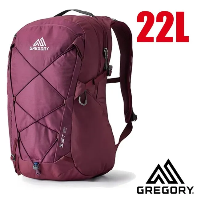 【Gregory】女 SWIFT 22L 多功能健行登山背包/休閒背包.透氣背包(141345-B170 紫水晶)