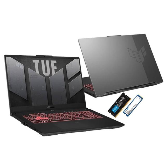 【ASUS 華碩】升級附1TB+16G組★17.3吋R7 RTX4050電競筆電(FA707NUR-0022B7435HS/R7-7435HS/16G/512G/W11)