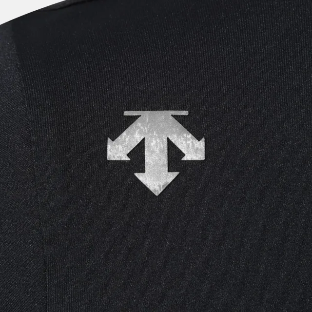 【DESCENTE】迪桑特 短袖上衣 女 快排 WOMENS BASIC SHORT SLEEVE 黑 SQ322PTS71-BLK0