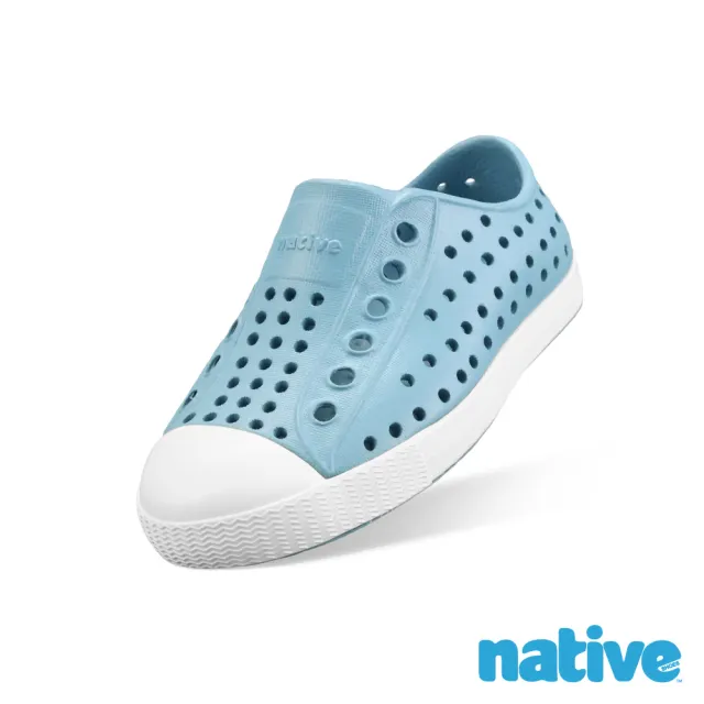 【Native Shoes】中大童鞋 JEFFERSON 洞洞鞋/防水鞋/膠鞋/雨鞋/拖鞋(15111500-4420 / 12111500-4420)