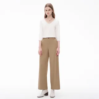 【MOMA】抗UV激瘦涼開衩西裝直筒褲(兩色)