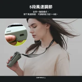 【CLAYMORE】戶外露營軍式隨身風扇(電風扇 風扇 隨身風扇 露營風扇 充電風扇 戶外風扇 露營 逐露天下)