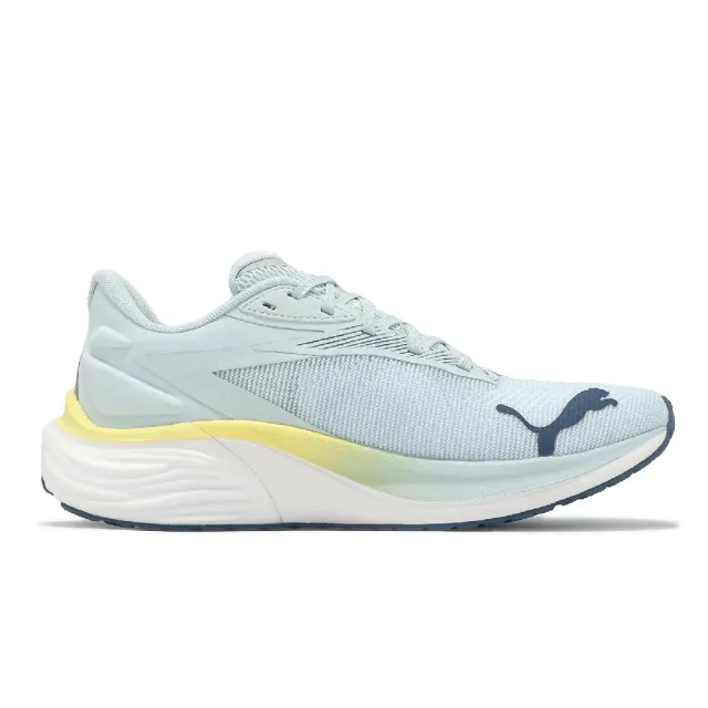 【PUMA】慢跑鞋 Electrify Nitro 4 Wns 女鞋 藍 黃 輕量 緩衝 運動鞋(310788-14)