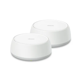 【TP-Link】Wi-Fi 7 BE5000 雙頻 2.5G 真Mesh 無線路由器 分享器(支援AI筆電/透天厝/Deco BE25 二入組)