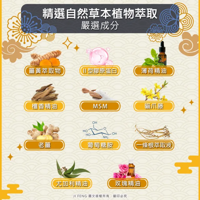 【王金牌】金門一條根老薑溫感舒緩精油貼布 10入(量販包/共100片)