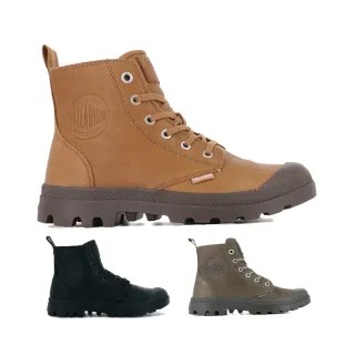 【Palladium】PAMPA ZIP LTH ESS橡膠皮革高筒靴/休閒鞋-男鞋/女鞋-三色任選