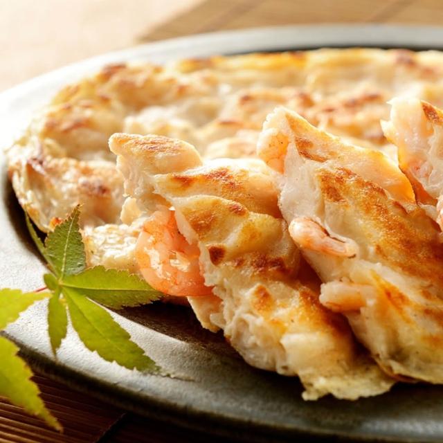 【興達港歐董魚丸】月亮花枝蝦餅(2片/包)