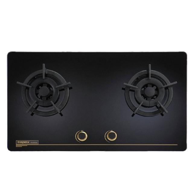 【莊頭北】雙口黑色玻璃檯面爐TG-8503G(LPG 原廠安裝)