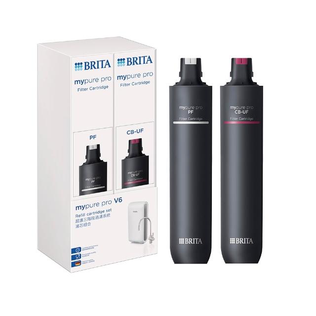 【BRITA】官方直營mypure pro V6 超濾濾芯組 SIOC-S