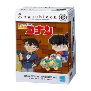 【nanoblock 河田積木】CN-32 Charanano 江戶川柯南 滑板ver.