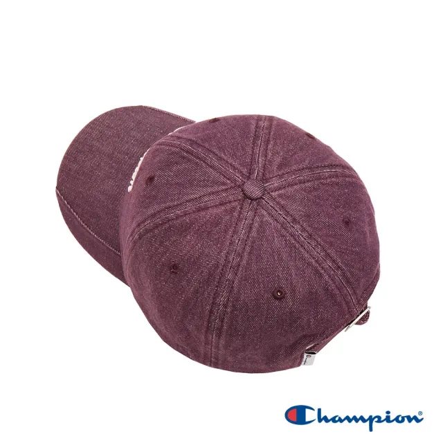 【Champion】官方直營 中性-RETRO CAMPUS 刺繡棒球帽-深紅色/粉紅色(U5CACCU01R5)