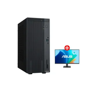 【ASUS 華碩】+27型螢幕★i7 十核電腦(i7-13620H/16G/1T SSD/W11/H-V500MV-13620H088W/黑)