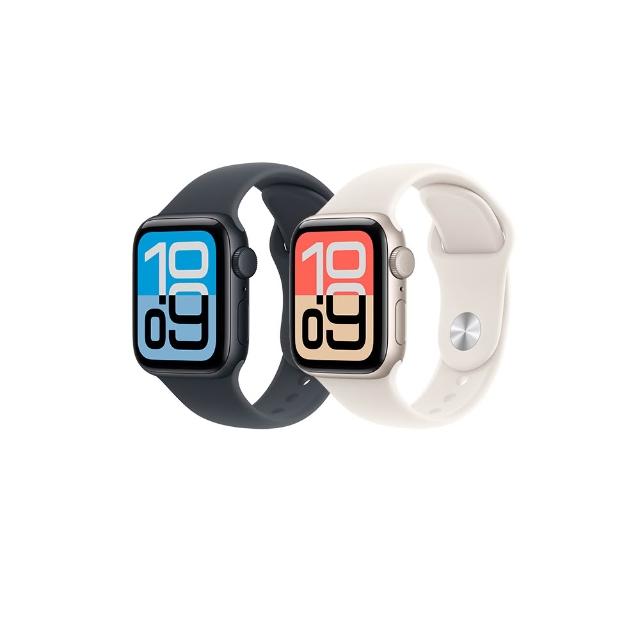 【Apple】Apple Watch SE 3 GPS + 行動網路 44mm(鋁金屬錶殼搭配運動型錶帶)