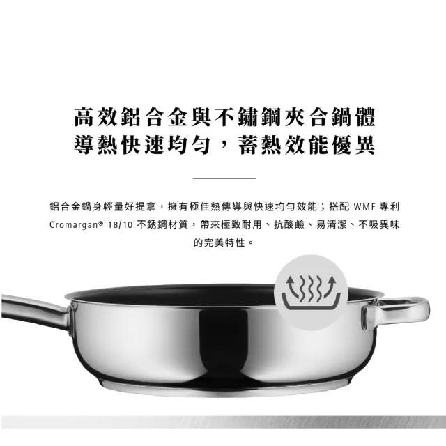 【WMF官方直營】Durado 陶瓷不沾炒鍋(28cm)