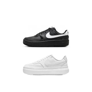 【NIKE 耐吉】運動鞋 休閒鞋 GAMMA FORCE 女鞋 平替版AF1 厚底 增高 黑白藍 多款(DM0113-100&)