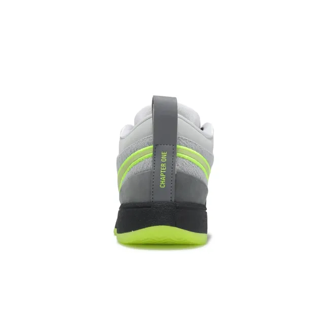 【NIKE 耐吉】籃球鞋 Book 1 95 EP 男鞋 Neon 灰黑 螢光綠 Booker 氣墊(IO9704-001)