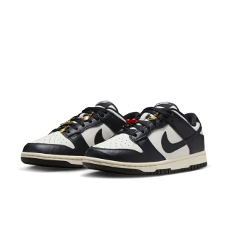 【NIKE 耐吉】休閒鞋 女鞋 運動鞋 W DUNK LOW SE 黑白 HQ7487-100