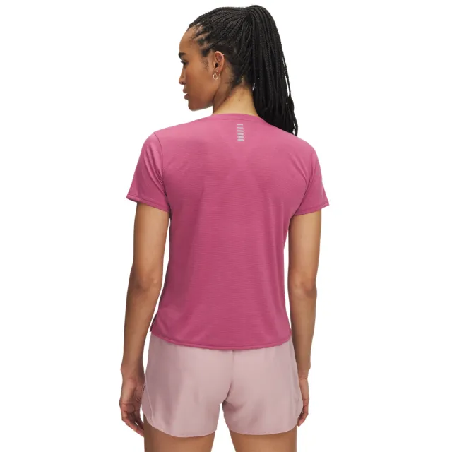 【UNDER ARMOUR】UA雙11精選 女 Launch 短袖T-Shirt_1382434-659(粉紅色)