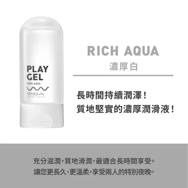【TENGA官方直營】PLAY GEL共趣潤滑液1入(日本製 水性)