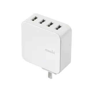 【moshi】ProGeo 旅充系列 USB 4-Port 充電器 35W