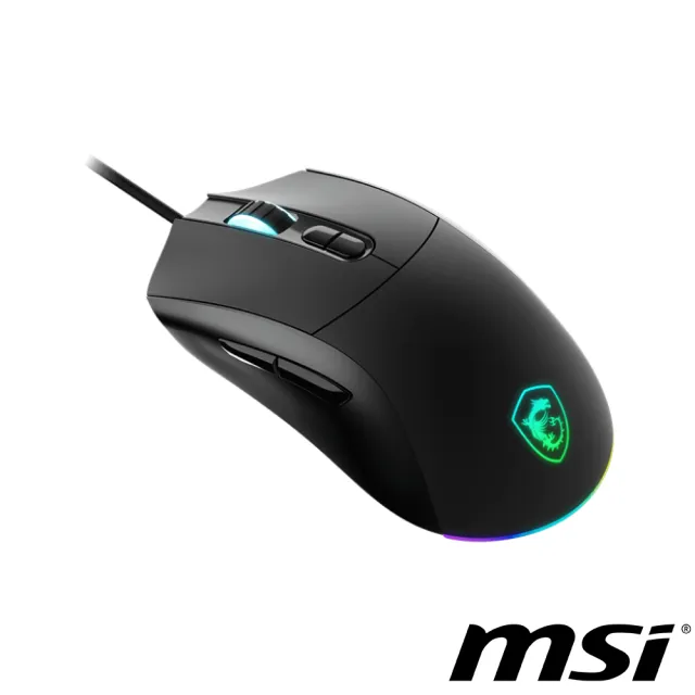 【MSI 微星】FORGE GM320 有線電競滑鼠