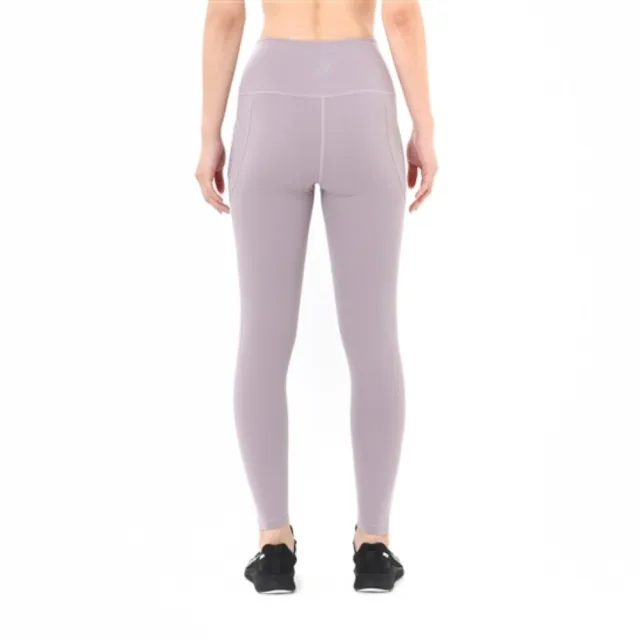 【NEW BALANCE】NB 緊身長褲 女款 運動褲 瑜珈 美規 粉紫 WP41124ICW
