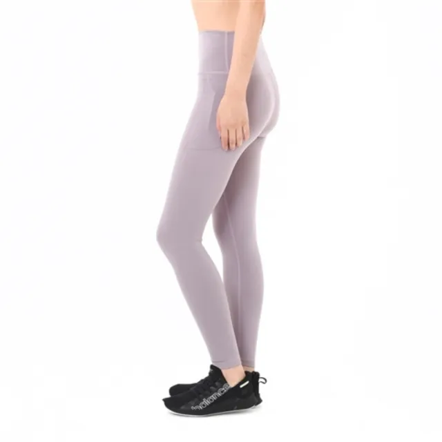 【NEW BALANCE】NB 緊身長褲 女款 運動褲 瑜珈 美規 粉紫 WP41124ICW