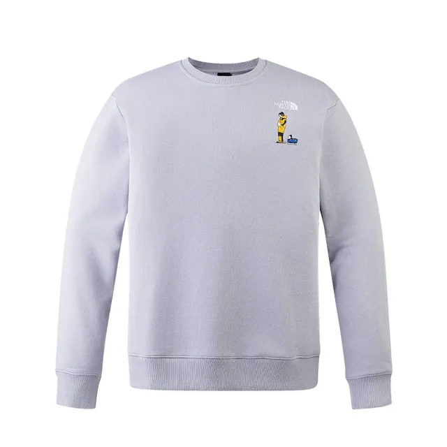 【The North Face】北臉 長袖上衣 男 女  U SUMMER HIKING INSPIRED CREW 灰 NF0A8HNFBOB