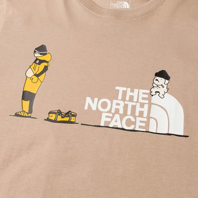 【The North Face】北臉 短袖上衣 男 女 中性 U SUMMER HIKING INSPIRED SS 卡其 NF0A8HNEBOX