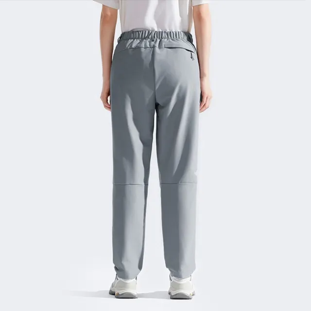 【The North Face】北臉 長褲 女 休閒褲 防潑水 防風 W HIKE TEK PANT 灰 NF0A8DXEH5F